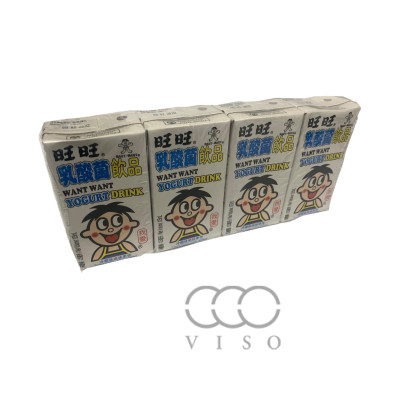 紙包125ml旺旺旺仔奶類飲品 4包裝